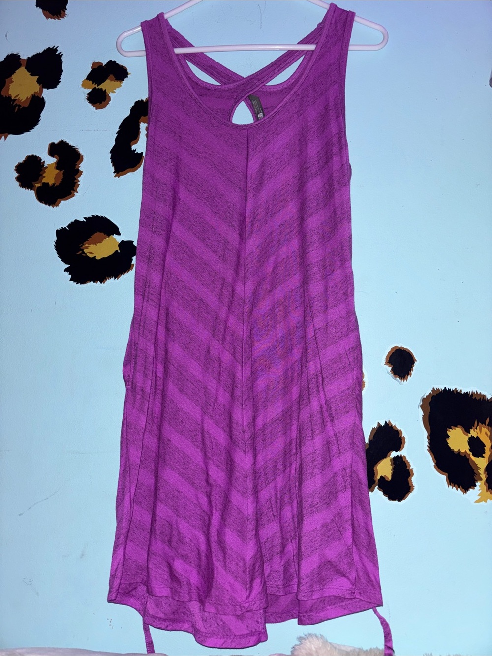 Medium The North Face purple Tank Top Dress
